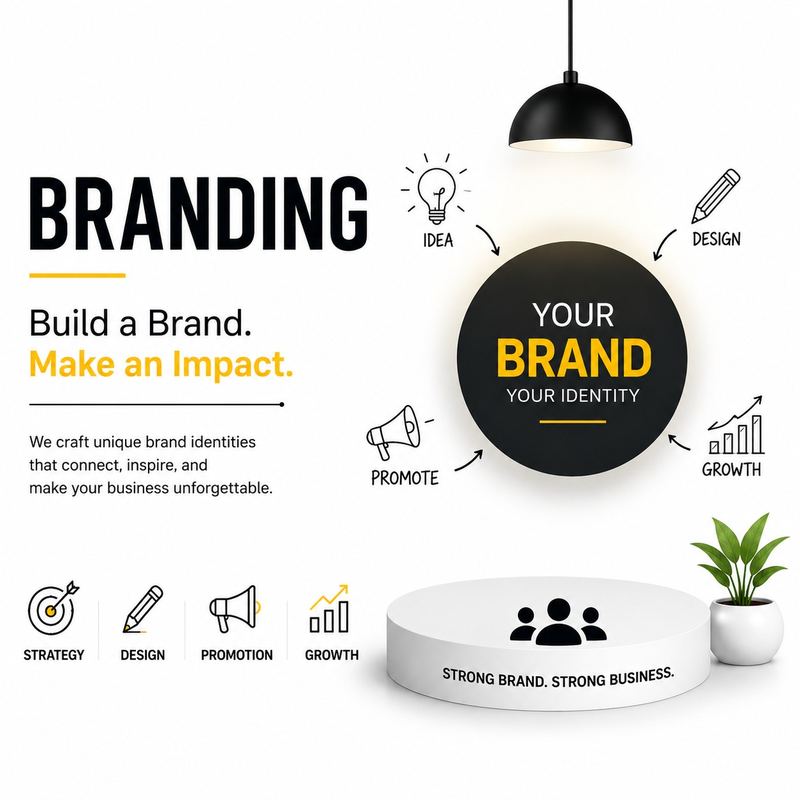 Branding service — build a brand, make an impact